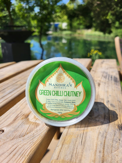 Green Chilli Chutney - Mandira's Kitchen