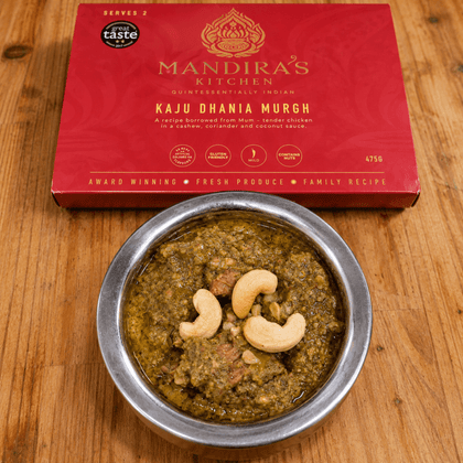 Kaju Dhania Murgh (Chicken) - Mandira's Kitchen