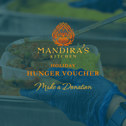 Mandira’s Kitchen Holiday Meal Voucher £10 - Mandira's Kitchen