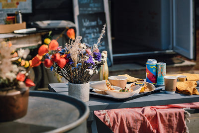 Chai on the patio
