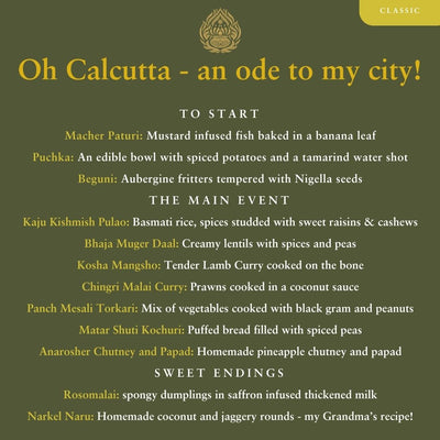 'Oh Calcutta - An Ode To My City' - 26th & 27th October 2023 - Spice & Splendour - Part One