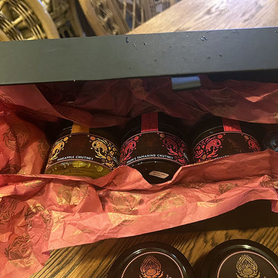 Gift Box with any 4 Chutneys