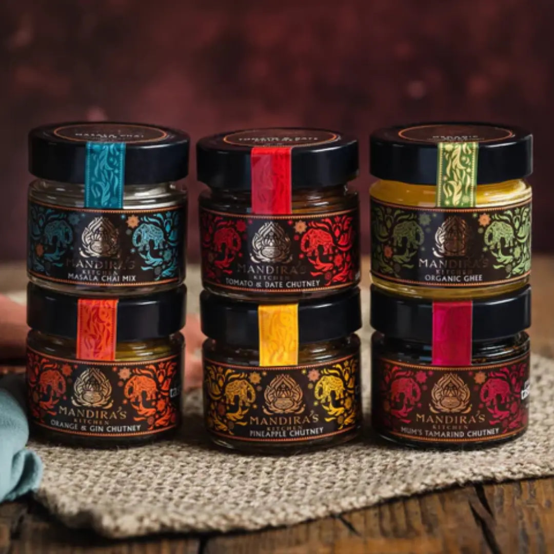 Jars of chutney