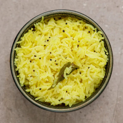 A bowl of Lemon Rice