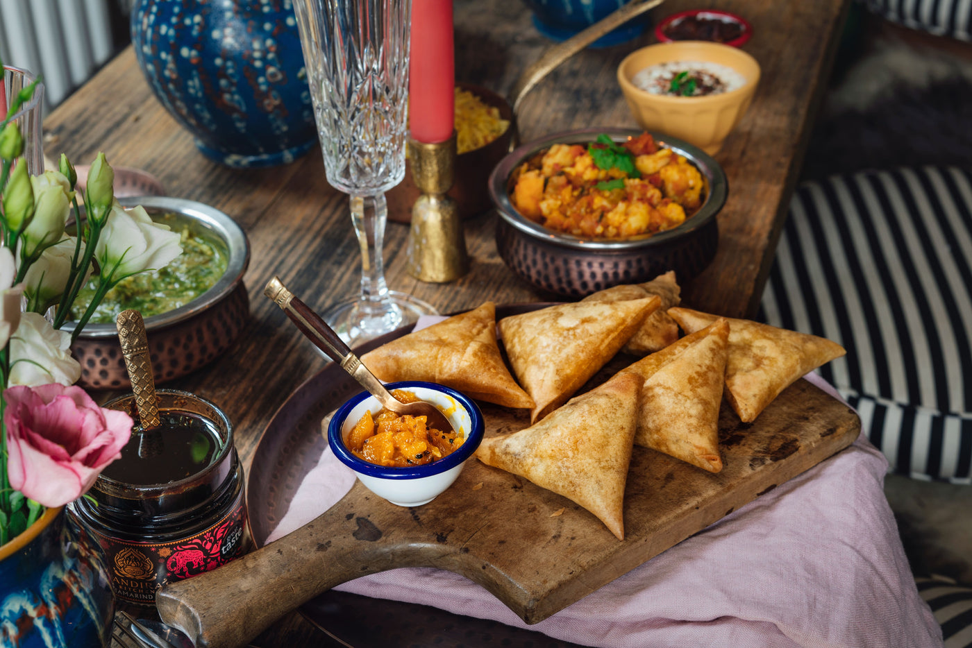Turkey Samosas: A Festive Fusion