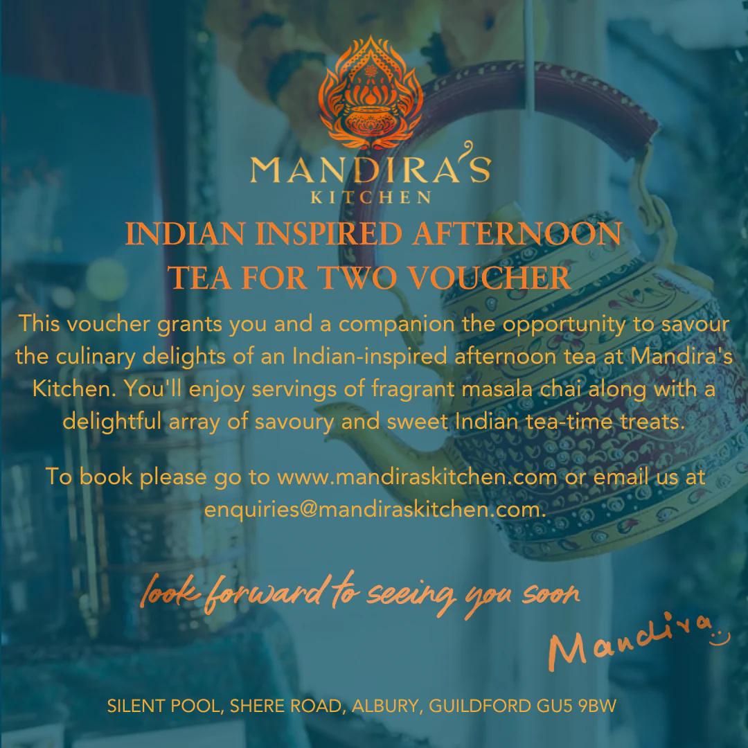 authentic afternoon tea for two at Mandira's Kitchen
