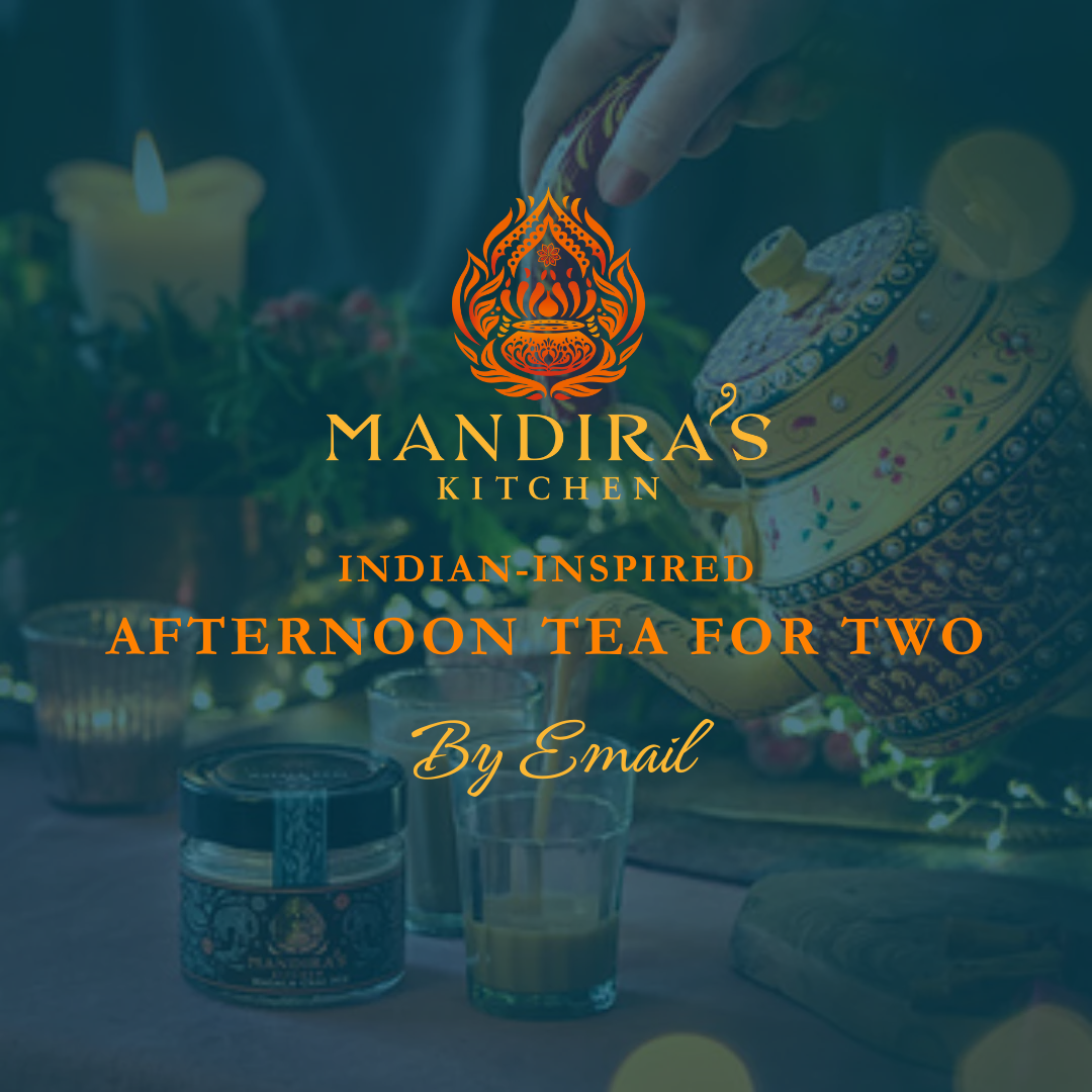 emailable gift voucher for afternoon tea at Mandira's Kitchen
