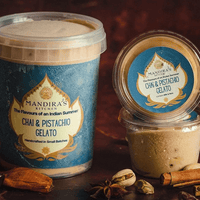 Chai and Pistachio Gelato - Large