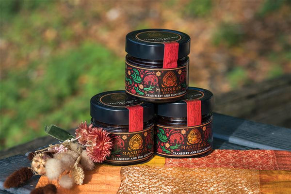 Cranberry and Rum Chutney - Mandira's Kitchen