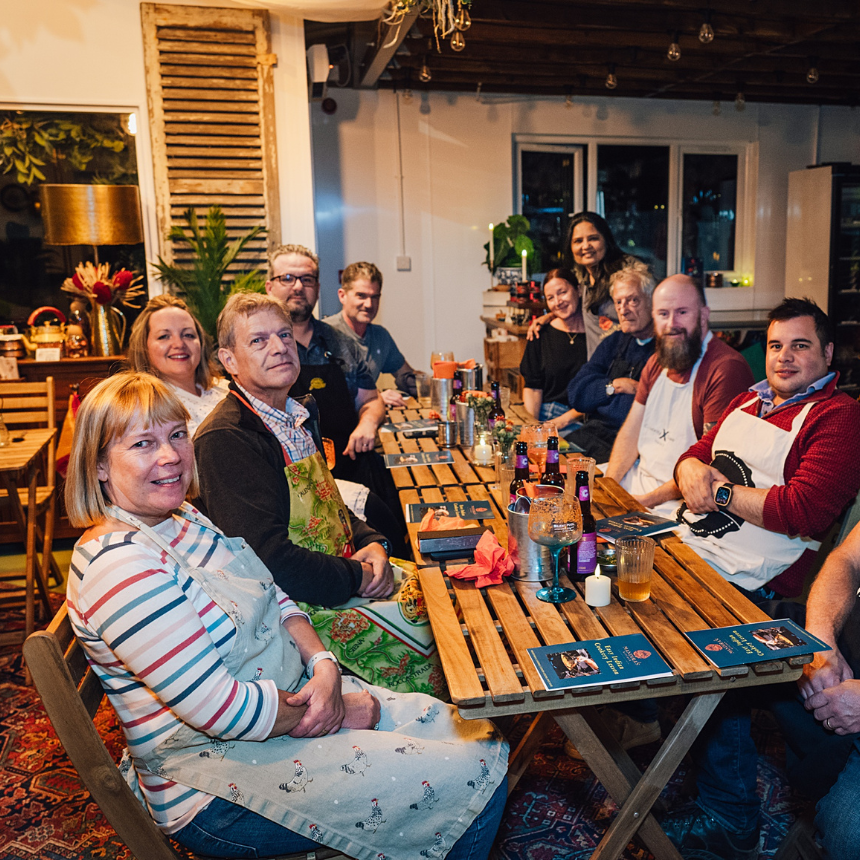 Indian cookery experiences in the Surrey Hills at Mandira's Kitchen