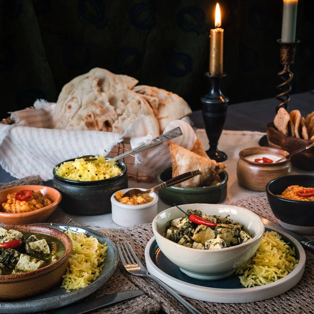 A Mandira's Kitchen feast box, the range a stockist would carry