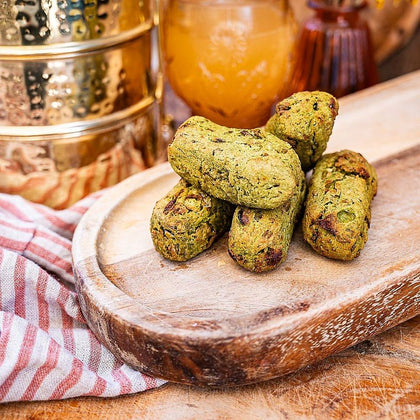 Hara Bhara Kebabs (Spinach and Pea Patties) - Mandira's Kitchen