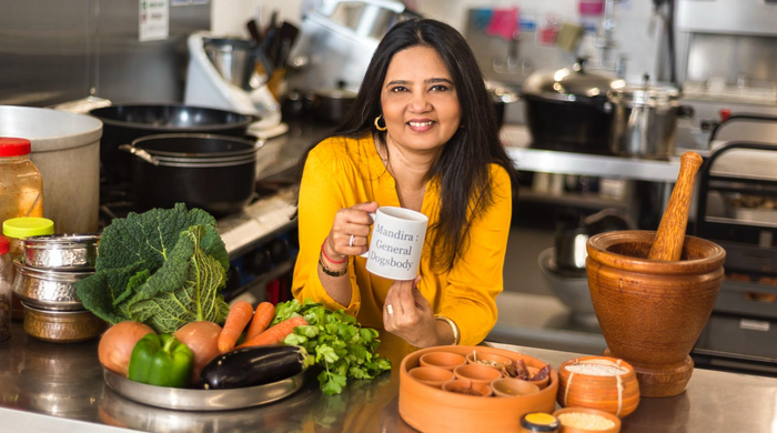 Mandira, founder of Mandira's Kitchen