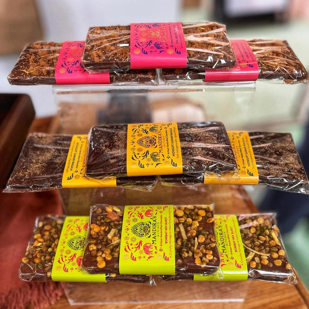 Mandira's Artisan Chocolate Bars