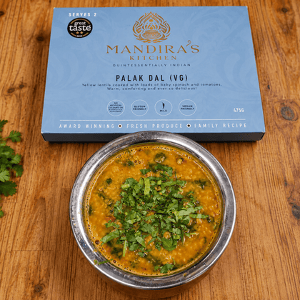 Palak Dal - Mandira's Kitchen