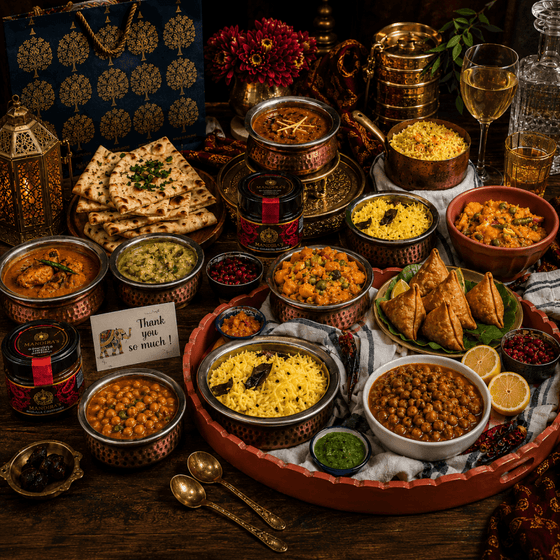 Six Friends for Dinner - Mandira's Kitchen