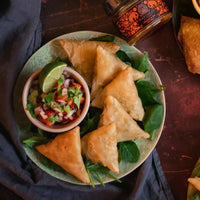 Vegetable Samosas - 6 Pieces