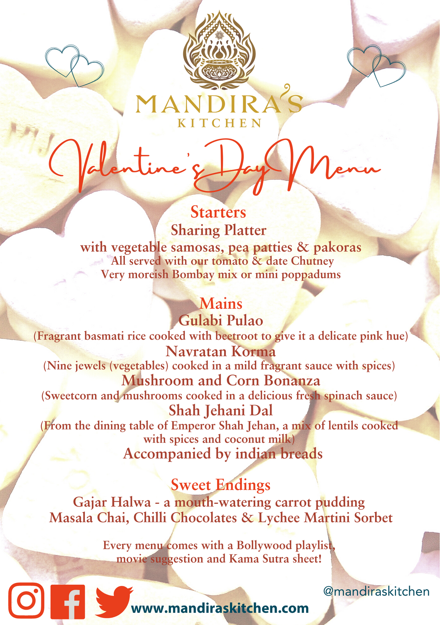 Valentines Banquet For Two (2023) - Vegan