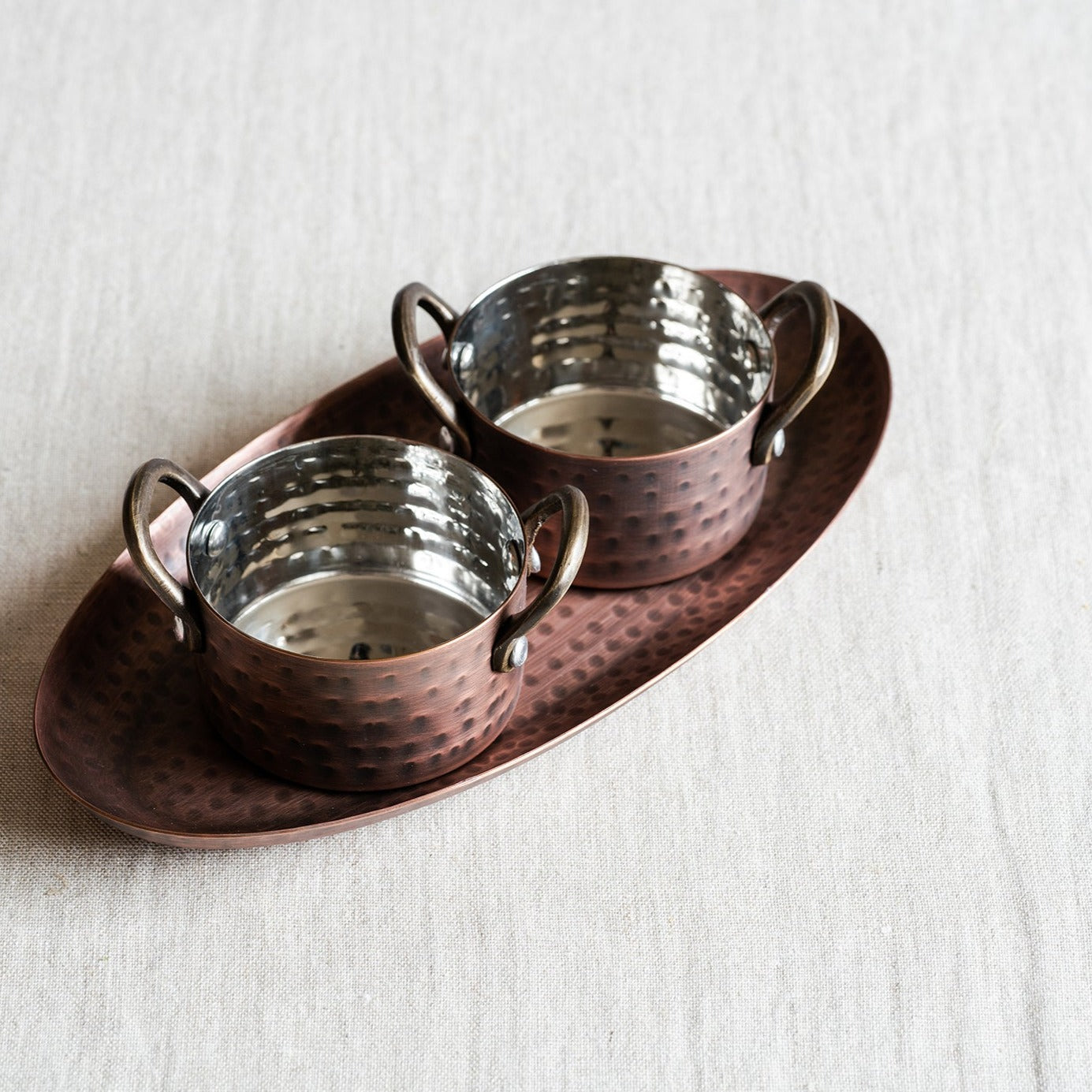 Brass Chutney Serving Set