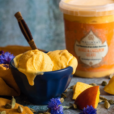 Mango & Cardamom Gelato Large Tub