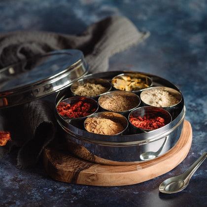 Spice Experience Kit - Complete With Authentic Spice Tin - Mandira's Kitchen